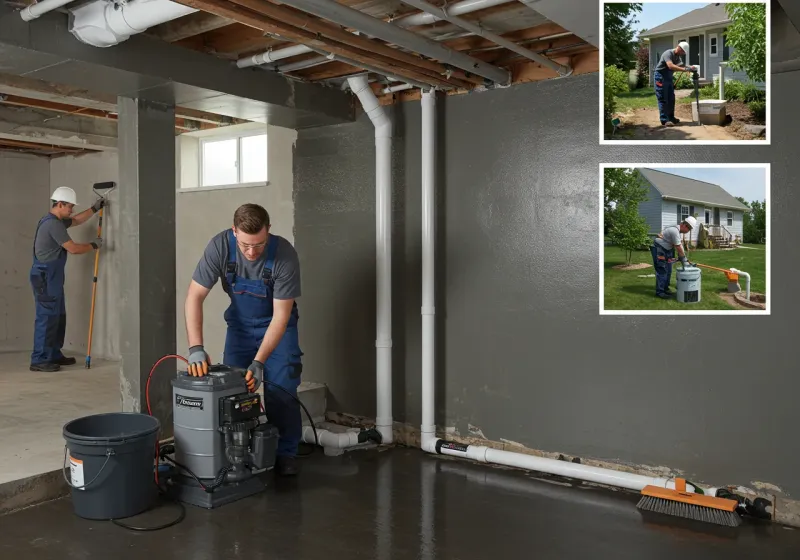 Basement Waterproofing and Flood Prevention process in Auburn, IN